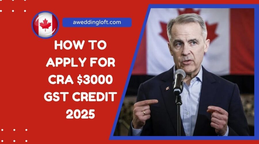 How To Apply For CRA $3000 GST Credit 2025- Required Documents & MyAccount Login Guide